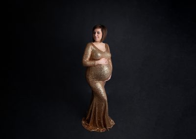 Gold sparkle dress (S/M/L - beschikbaar in de studio)